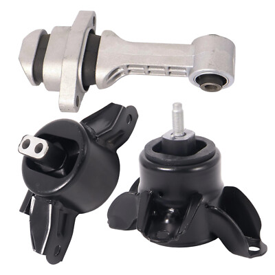 For Hyundai Kia 1.6 1.8 2.0L 3Pcs Engine Trans & Torque Strut Mount 21830-3X300
