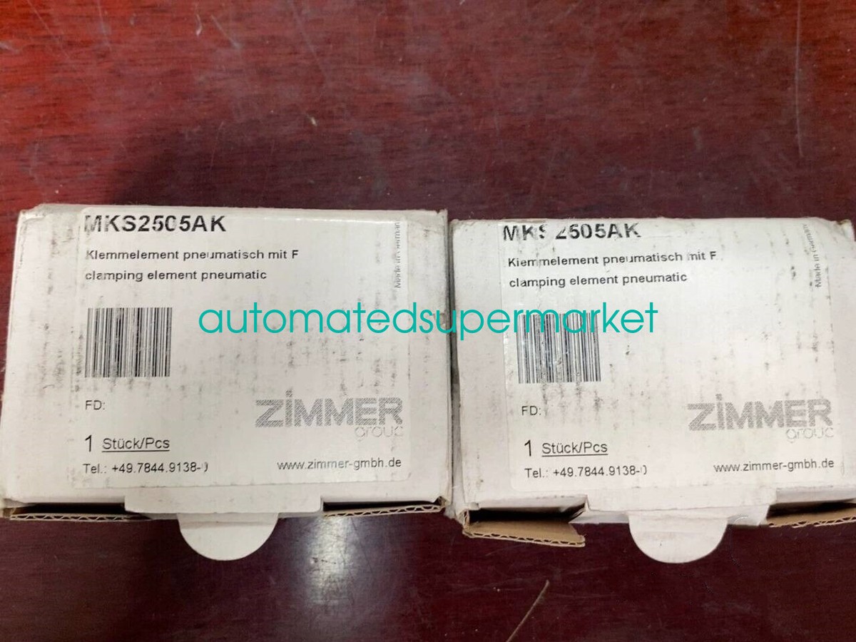 2 Stück Zimmer Group Klemmelement für Linearführung Pneumatisch