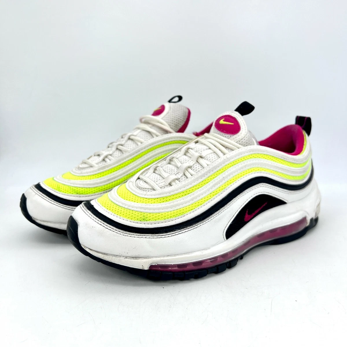 Air max 97 white rush pink volt sales