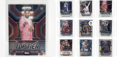2023 WWE Prizm -Base/Prizm/TopTier/Ice - You Pick! - Free S&H and Up to 30% Off