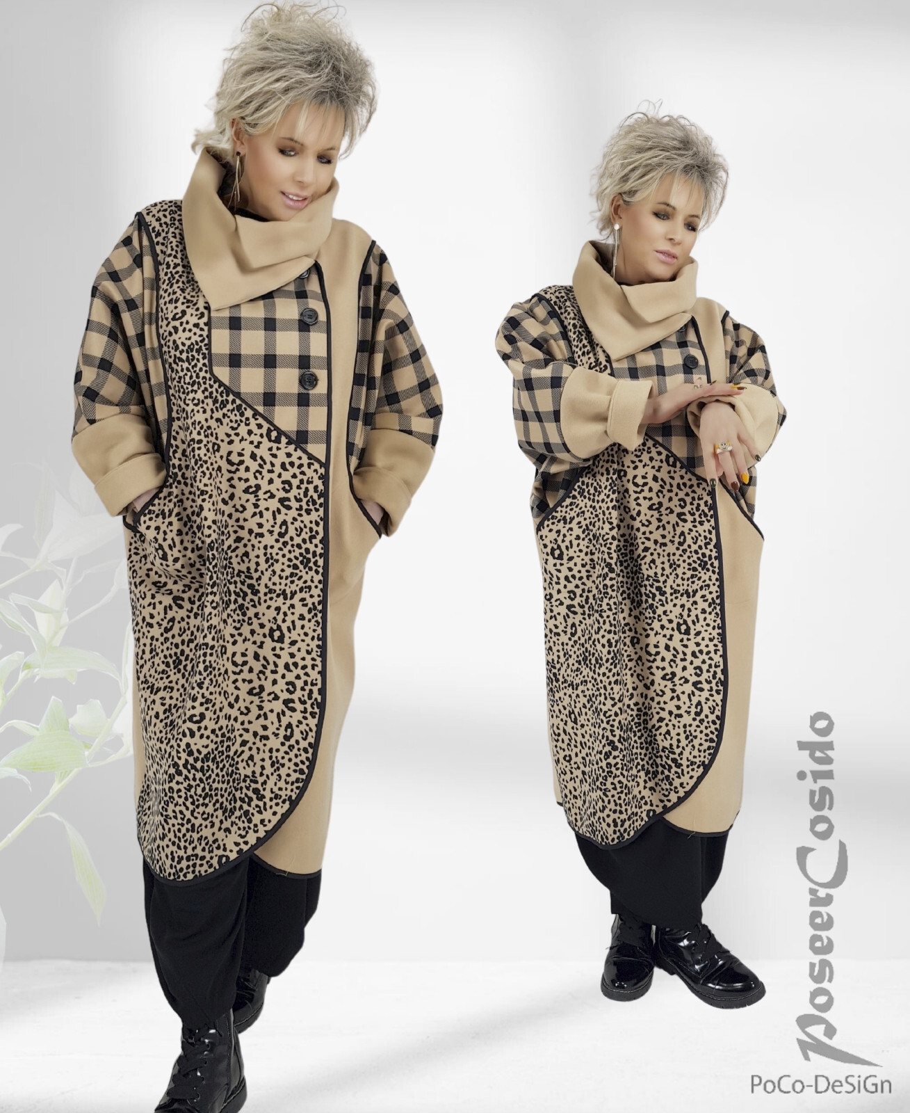 Robe Tunique Lagenlook Noire Oversize - Taille 2XL - My Obsession - Neuf Avec étiquettes - Femme