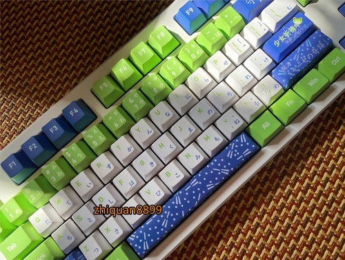 Touhou Project Kochiya Sanae PBT Keycaps 129 Key Cap for MX Mechanical Keyboard - Picture 9 of 11