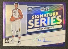 2020-21 Optic Udoka Azubuike #SS-UDO Signature Series RC Auto Purple Prizm (N1)