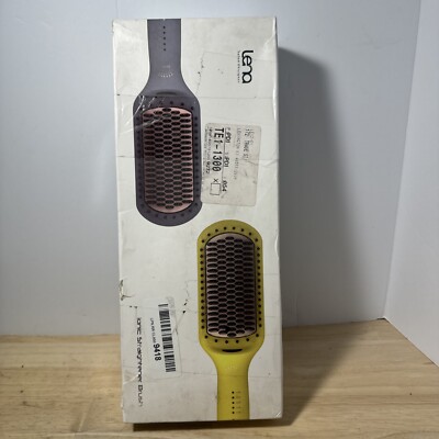 Lena Salon Designer Ionic Yellow Straightener Brush Model Number LN   914B