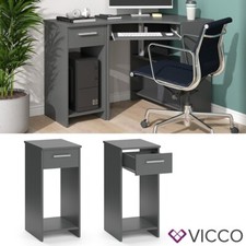 Meuble informatique Meuble d’appoint Meuble pour ordinateur Odin anthracit Vicco