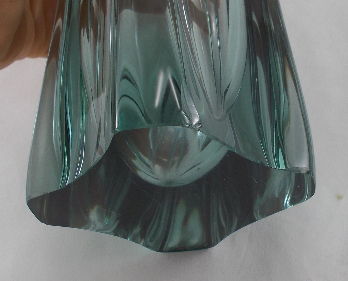 Rare Stylish Large Zipfelvase Art Verrier Vallerysthal