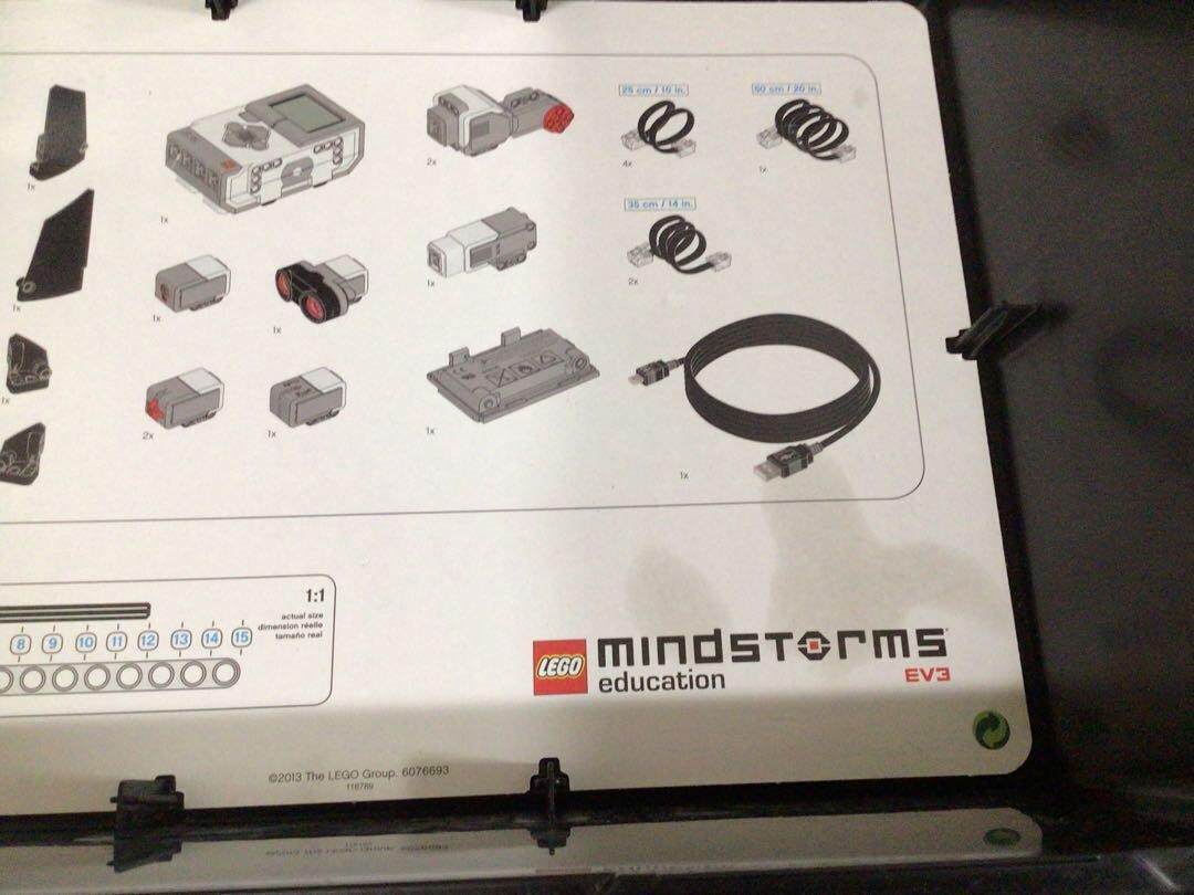 LEGO MINDSTORM EDUCATION #45544 EV3 Core Set Verified COMPLETE