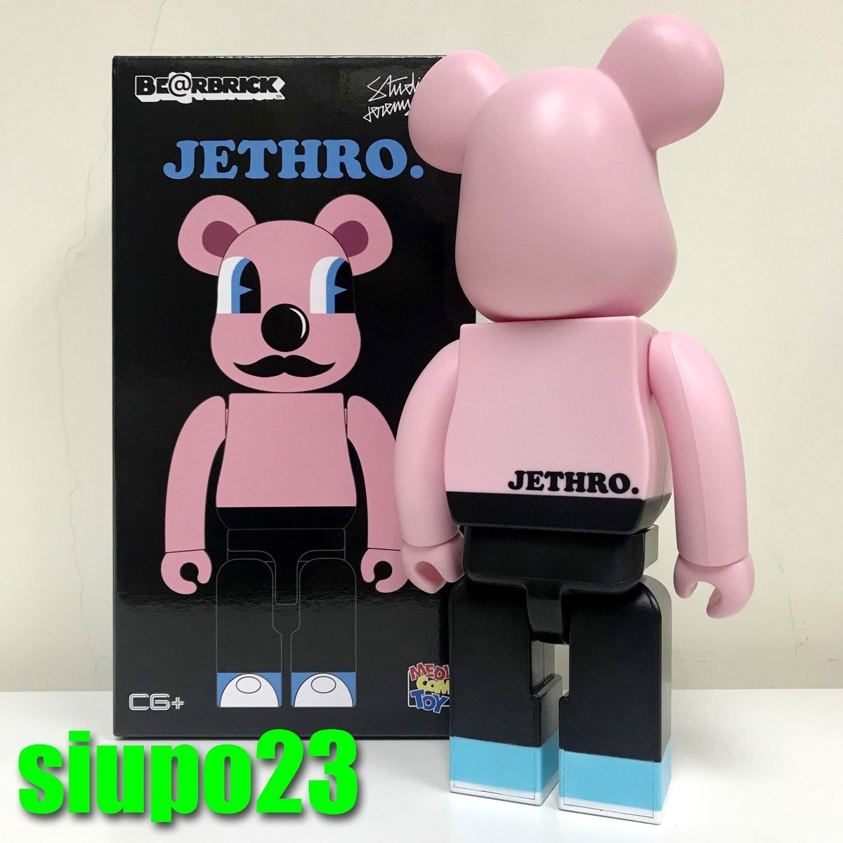 Medicom 400% Bearbrck ~ Jethro by Jeremy Ville Be@r brick | eBay