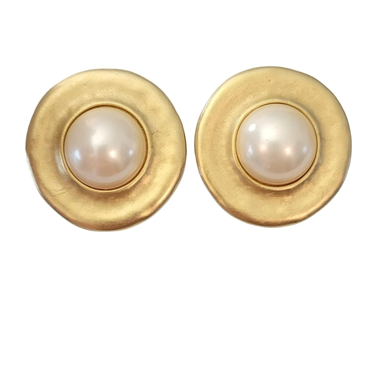 Genuine pearl clip online on earrings