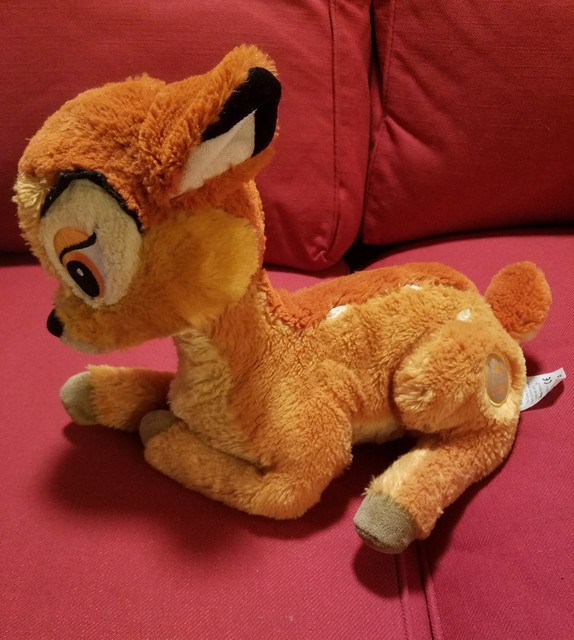 Authentic Disney Store 14" Bambi Plush Stuffed Animal Genuine Original Toy eBay