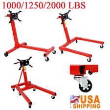 Engine Stand Folding Motor Stand Dolly Auto Repair Rotating Head Adjustable Arms Engine Stand Folding Motor Stand Dolly Auto Repair Rotating Head Adjustable Arms