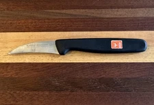 ED WUSTHOF DREIZACKWERK TRIDENT 2-1/4" BLADE BIRD'S BEAK KNIFE SOLINGEN GERMANY