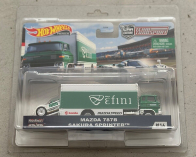 Hot Wheels Team Transport 16 MAZDA 787B SAKURA SPRINTER EFINI JDM