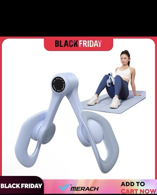 MERACH Thigh & Pelvic Floor Trainer - Inner Thigh Exercise Equipment for Pilates