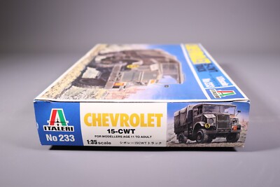 ITALERI 0233 Chevrolet 15 CWT, Maquette - Militaire - Échelle 1:35 - Forces blindées | El Taller del Modelista