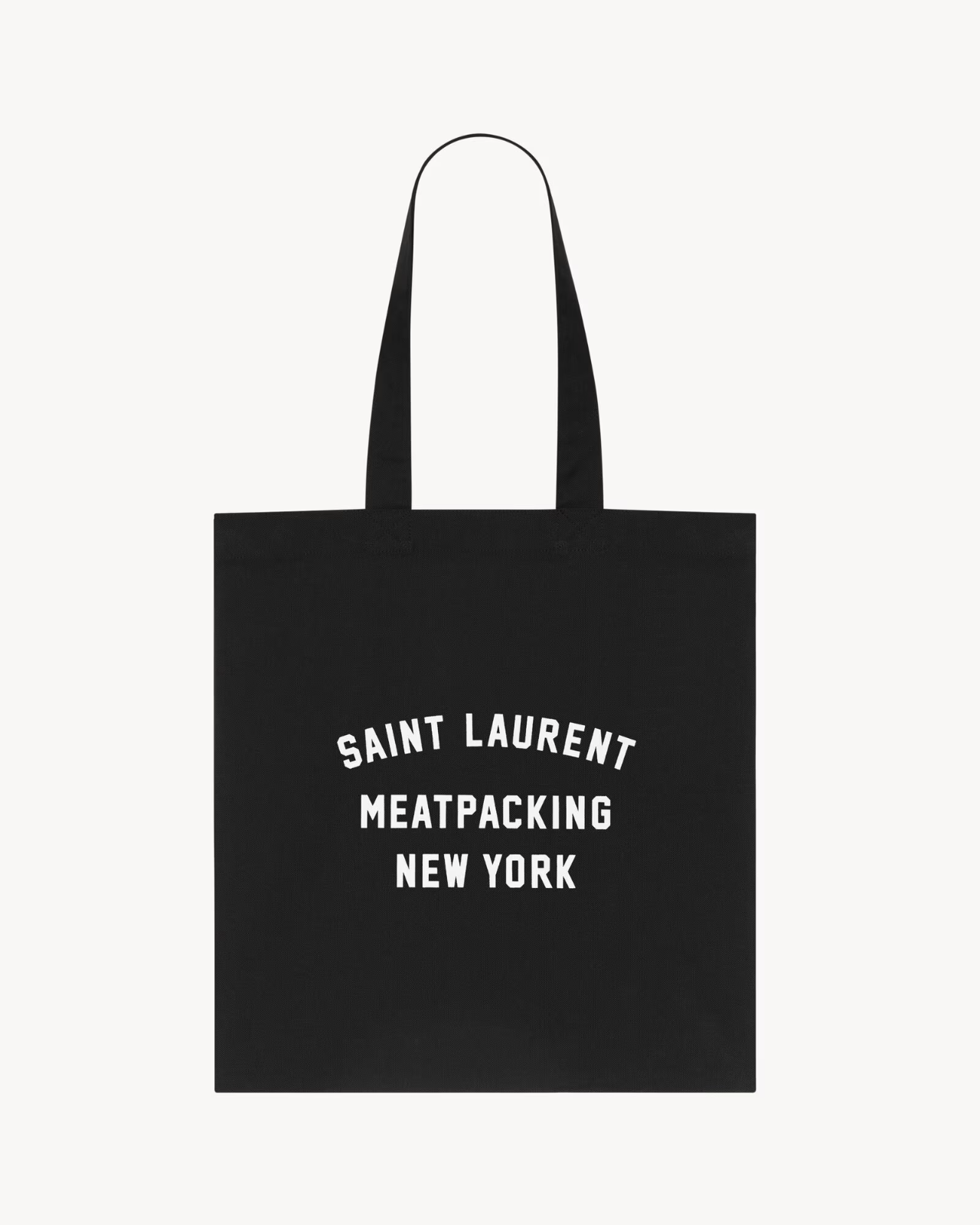 RARA BORSA TOTE 2025 SAINT LAURENT MEATPACKING NEW YORK EDIZIONE LIMITATA