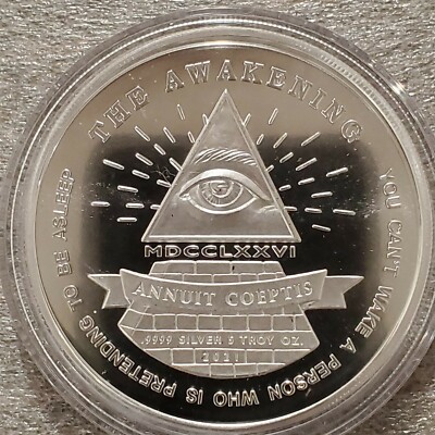 2022 The Awakening War Horse Infinite Liberty 5 oz .9999