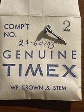 Timex 2 Chrome Finish Crown and Stem