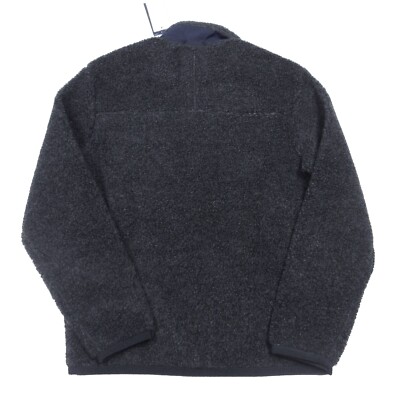Polo Ralph Lauren Men's Navy Hi-Pile Sherpa Fleece Full Zip Jacket