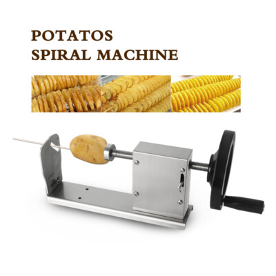 Manual Spiral Potato Chips Maker Twister Slicer Cutter Tornado Twist Cutter