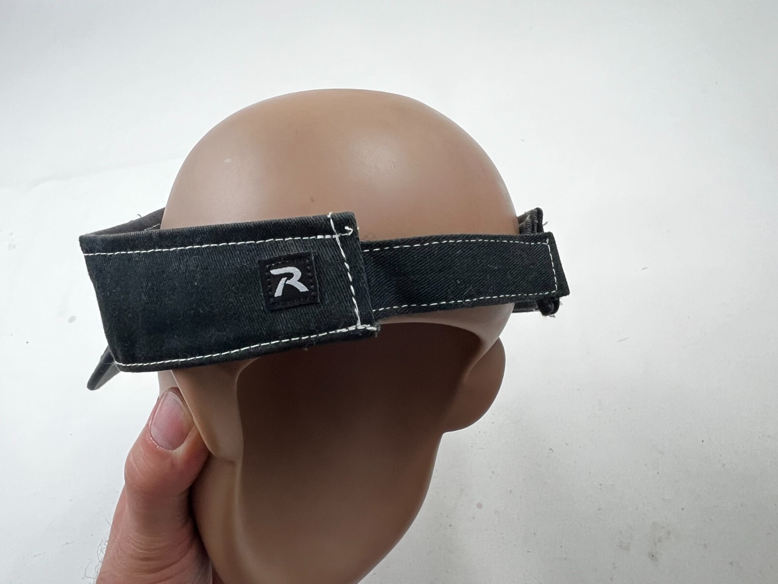 Vipers Visor Hat Cap Strapback Gray Black Adjusta… - image 3