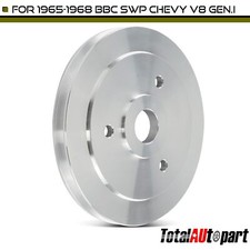 Machined Aluminum Swp Single Groove Crankshaft Pulley For Bbc Chevy 1965-1968 V8 Machined Aluminum Swp Single Groove Crankshaft Pulley For Bbc Chevy 1965-1968 V8