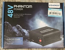Aokeo 48V Phantom Power Supply
