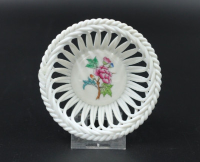 Herend Victoria Körbchen Schüssel SchaleDurchbruch Porzellan Nr. 7373  Ø 9 cm