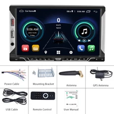 7" Double 2DIN Android 13 Car Stereo GPS WIFI USB Bluetooth MP5 Player Radio