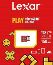 Lexar PLAY microSDXC UHS-I U1 U3 A1 A2 class 10 microSD Karten 128GB 256GB 512GB