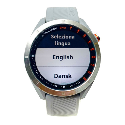 Garmin Approach S40 GPS Golf Watch 