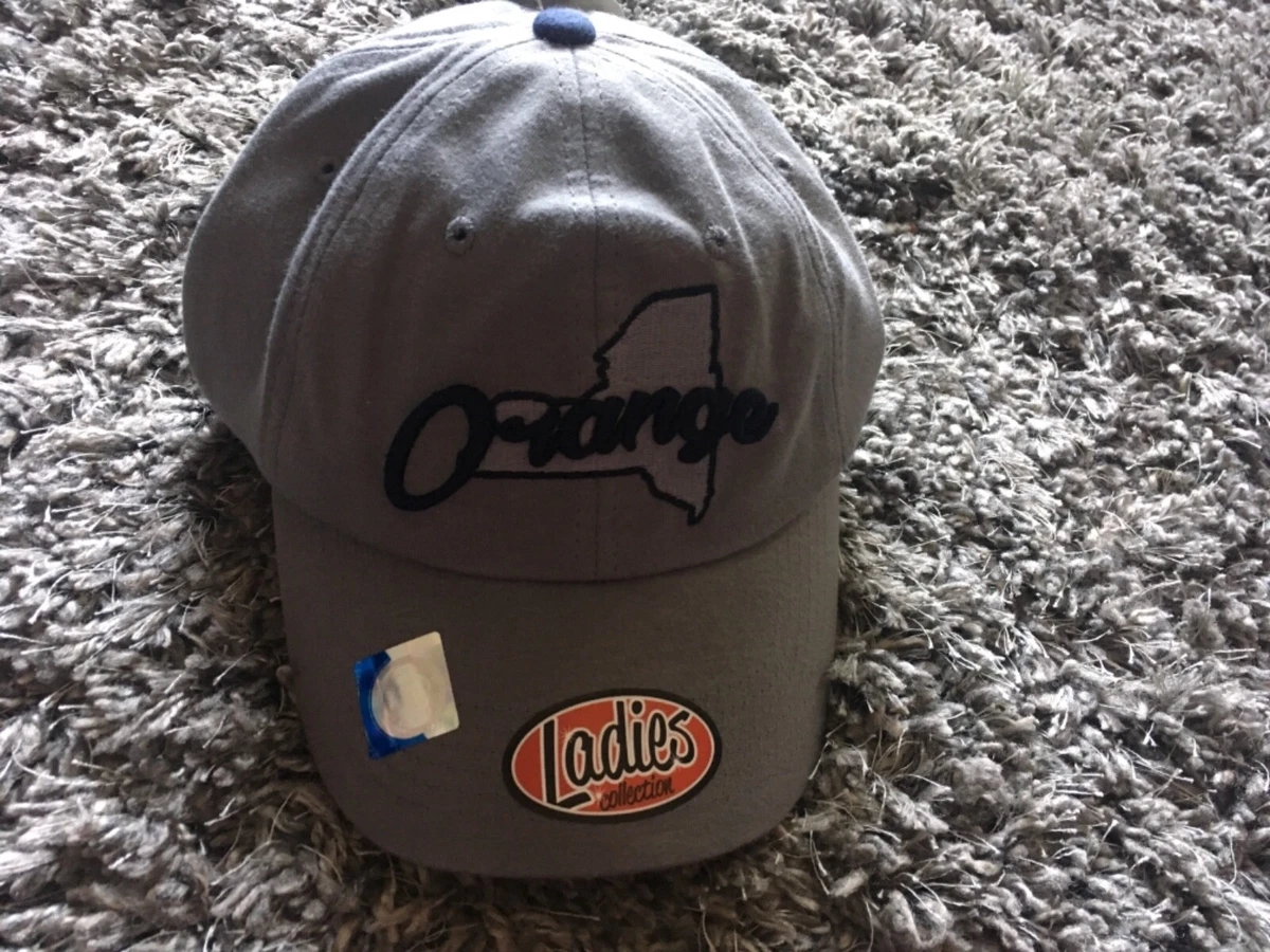 A39 Syracuse Ladies One size Baseball Hat Cap New York Adjustable