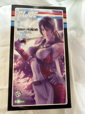 Kotobukiya G.I. Joe Dawn Moreno Version Limitée Tenue Blanche - Statue Exclusive Bishoujo