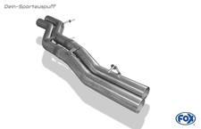Fox Edelstahl Vorschalldämpfer-Soundrohr Audi A8 4H Typ D4 4.2l