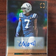 2025 Panini Photogenic Charvarius Ward Autograph #81 Indianapolis Colts Football