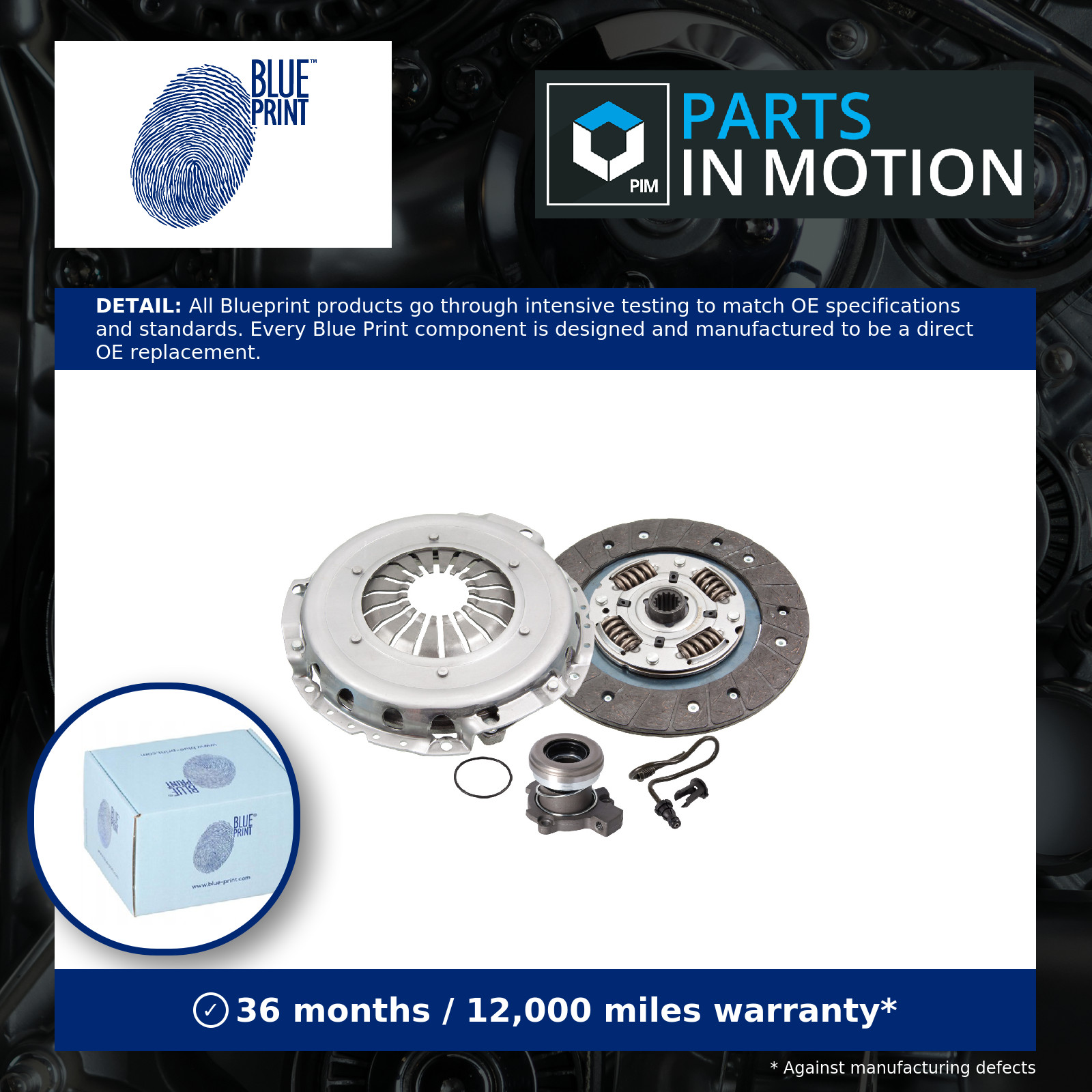 Fits BLUE PRINT SPRZEGLA ADW193018 CLUTCH KIT OPEL ⭐UK Stock⭐ - Image 8