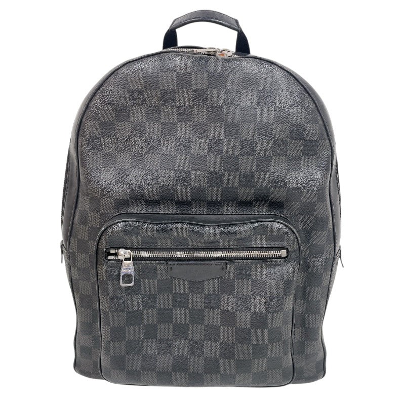 LOUIS VUITTON Josh Black Damier Backpack N41473 #OKB8153