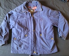 Vintage Mens London Fog Thinsulate Lined Jacket Coat Navy Blue Full Zip Button