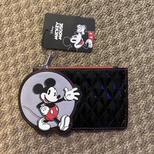 Bioworld Disney's Mickey Mouse Zip Coin Bag / card holder