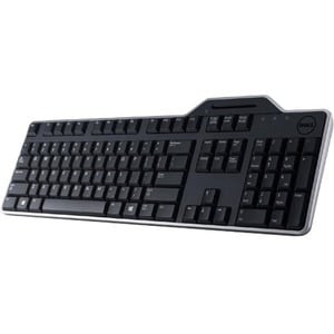Dell KB813 Smartcard USB keyboard QWERTY US Black (580-18366) - Image 2