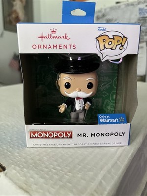 Hallmark Ornaments Funko Pop! Mr. Monopoly Chrismas Hanger