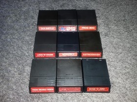 Mattell Intellivision Games Lot of 27 Tested and Working See Pics