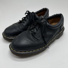Dr. Martens 8053 Shoes Mens Size 7 Black Leather Oxford Made in England AirWair