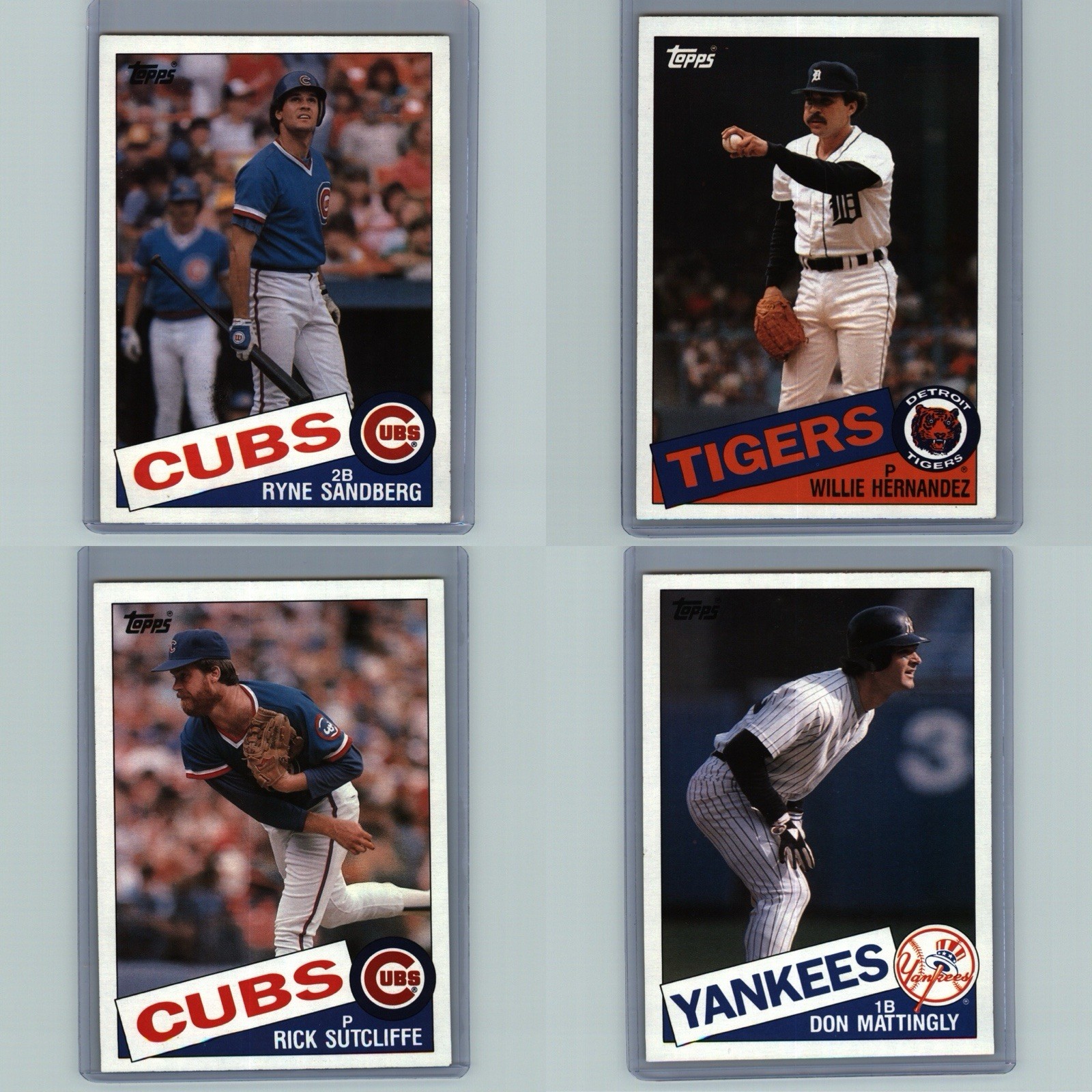 1985 TOPPS Super Baseball Giant 5x7" Cards Pick From List 59 Players $1.99-$6.99