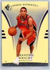 2007-08 SP Authentic #103 Brandan Wright Retail