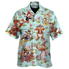 Disney Donald Duck Cowboy Family Unisex Hawaiian Shirt