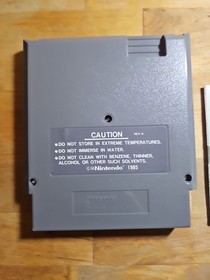 Nintendo Capcom Yo! Noid NES Game with Manual & Sleeve. AUTHENTIC TESTED