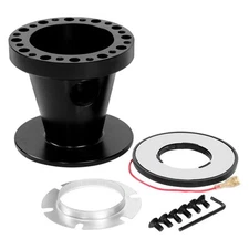 For Ford F-150 92-97 iD Select 6-Bolt Pattern Black Steering Wheel Hub