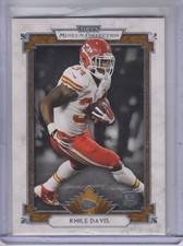 2013 Topps Museum Collection Copper #57 Knile Davis RC Rookie Card. rookie card picture