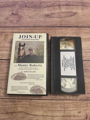 JOIN UP Horse Training John Forsythe Monty Roberts VHS 1996 Tested